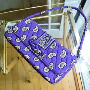 Vera Bradley Knot Just A Clutch Simply Violet NWT